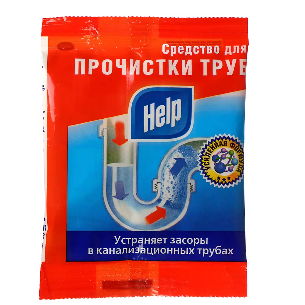 Средство для прочистки труб HELP, м/у, 90г - #1