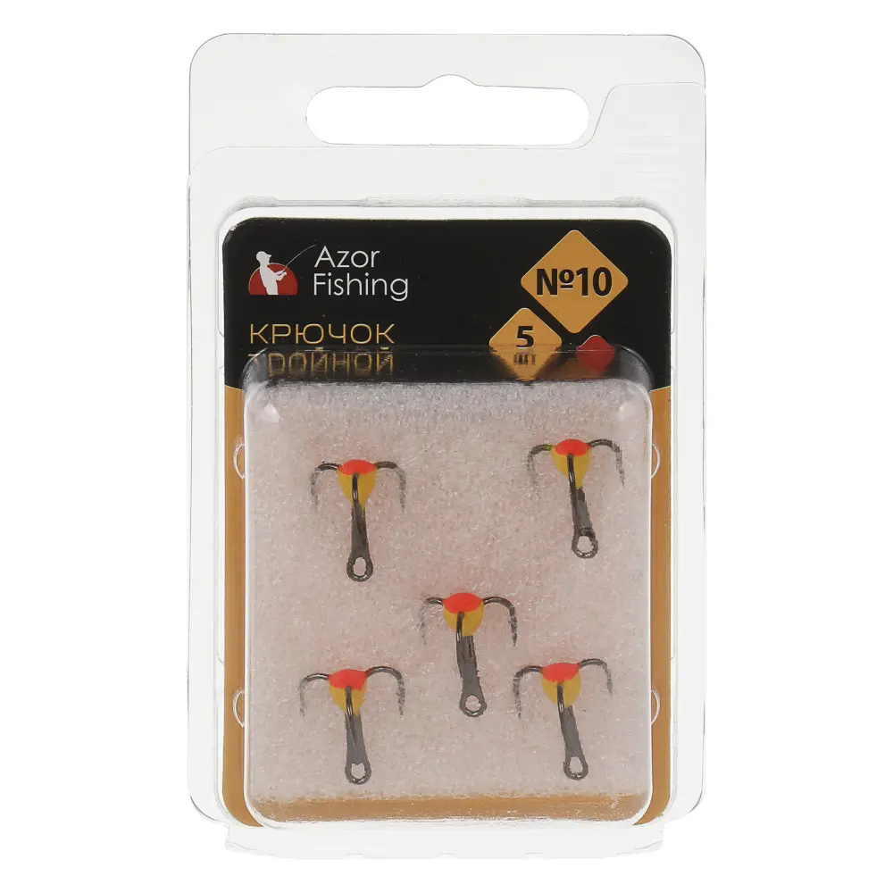 Набор крючков "Чертик" тм AZOR FISHING, №6-№12, 5 шт - #1