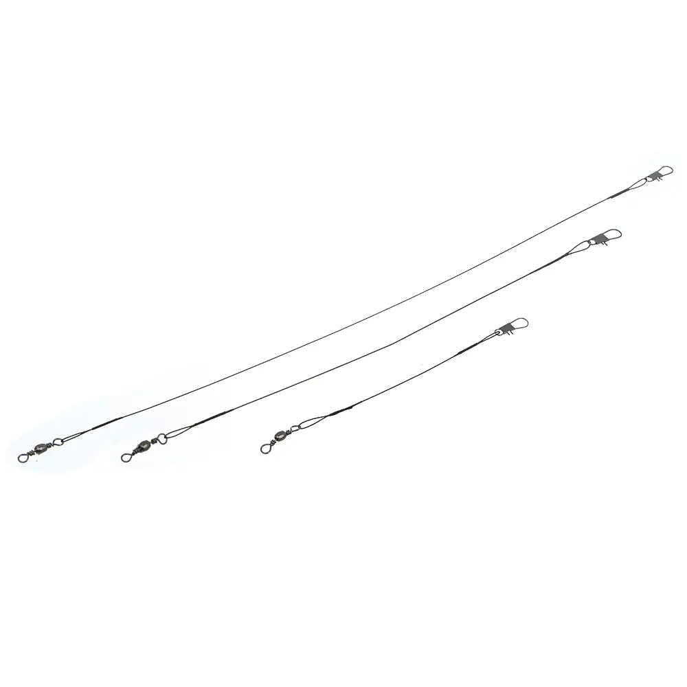 Набор поводков для жерлиц тм AZOR FISHING, 10 шт, 10-30см, 3 вида - #1