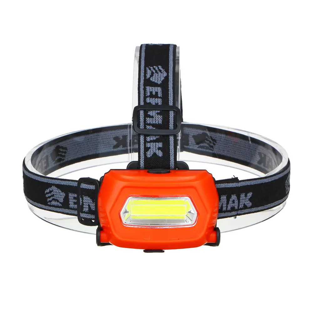 Фонарь налобный тм ЕРМАК, 1 COB, 200мАч, USB, 8х4см, пластик, 3 режима - #2