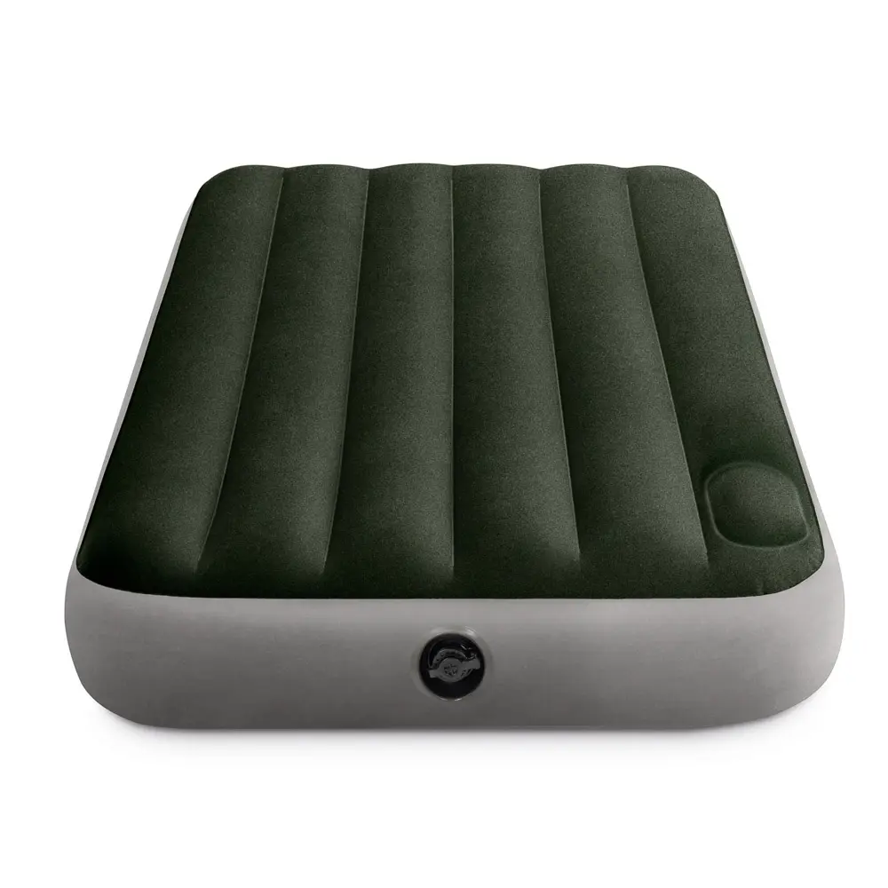 INTEX Матрас надувной DOWNY AIRBED, встроенный ножной насос, 191x99x25см, до 136кг, 64761 - #2