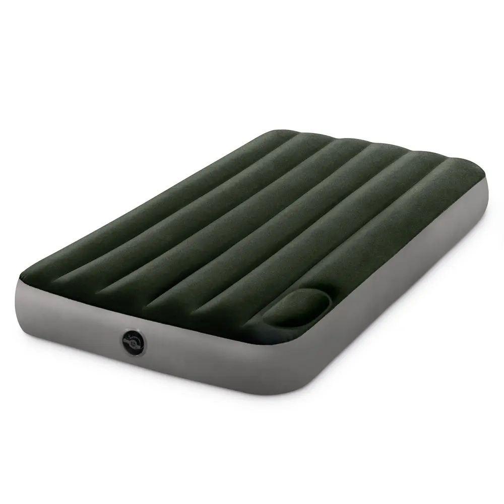 INTEX Матрас надувной DOWNY AIRBED, встроенный ножной насос, 191x99x25см, до 136кг, 64761 - #3