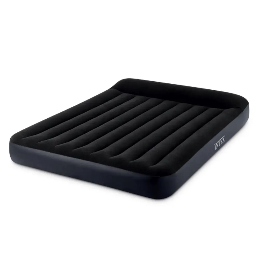 INTEX Матрас надувной PILLOW REST с подголовником, 203x152x25см, до 272кг, 64143 - #3