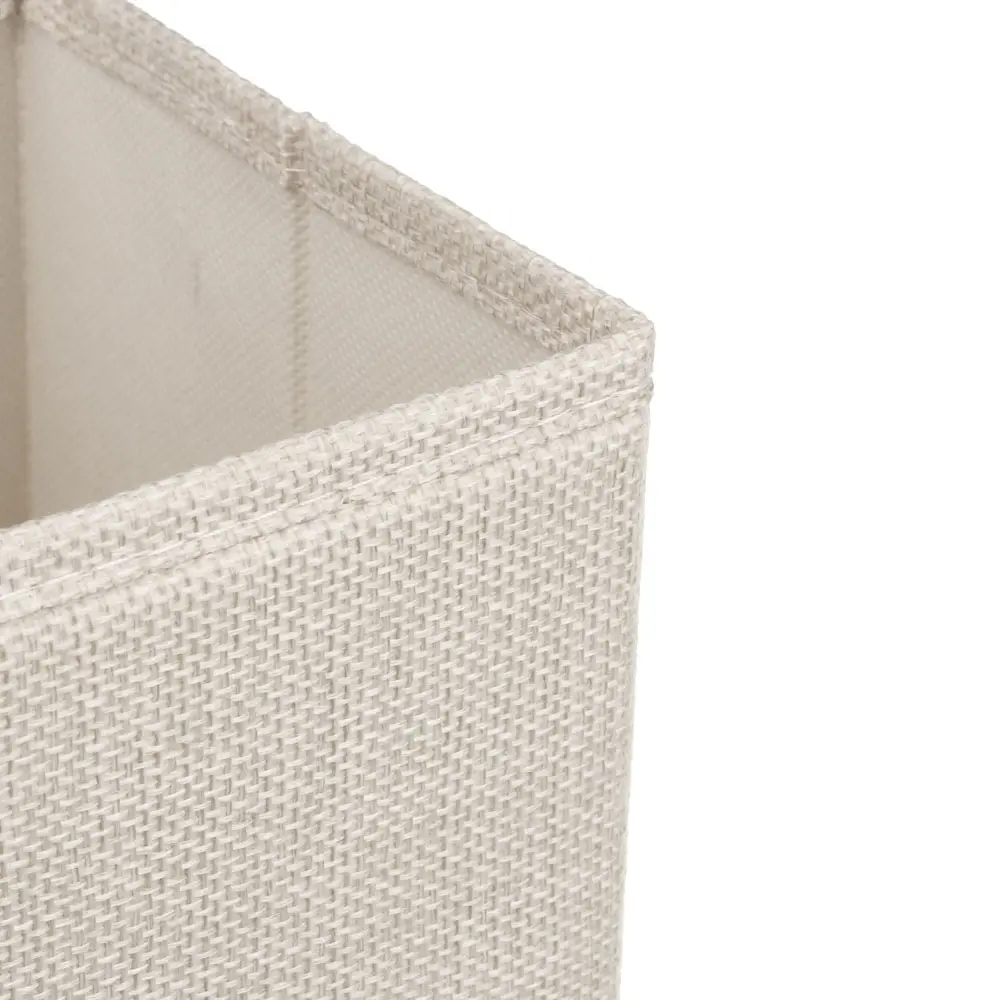 Кофр для хранения тм VETTA Айвори, 14x14x13см, полиэстер, цвет бежевый - #2