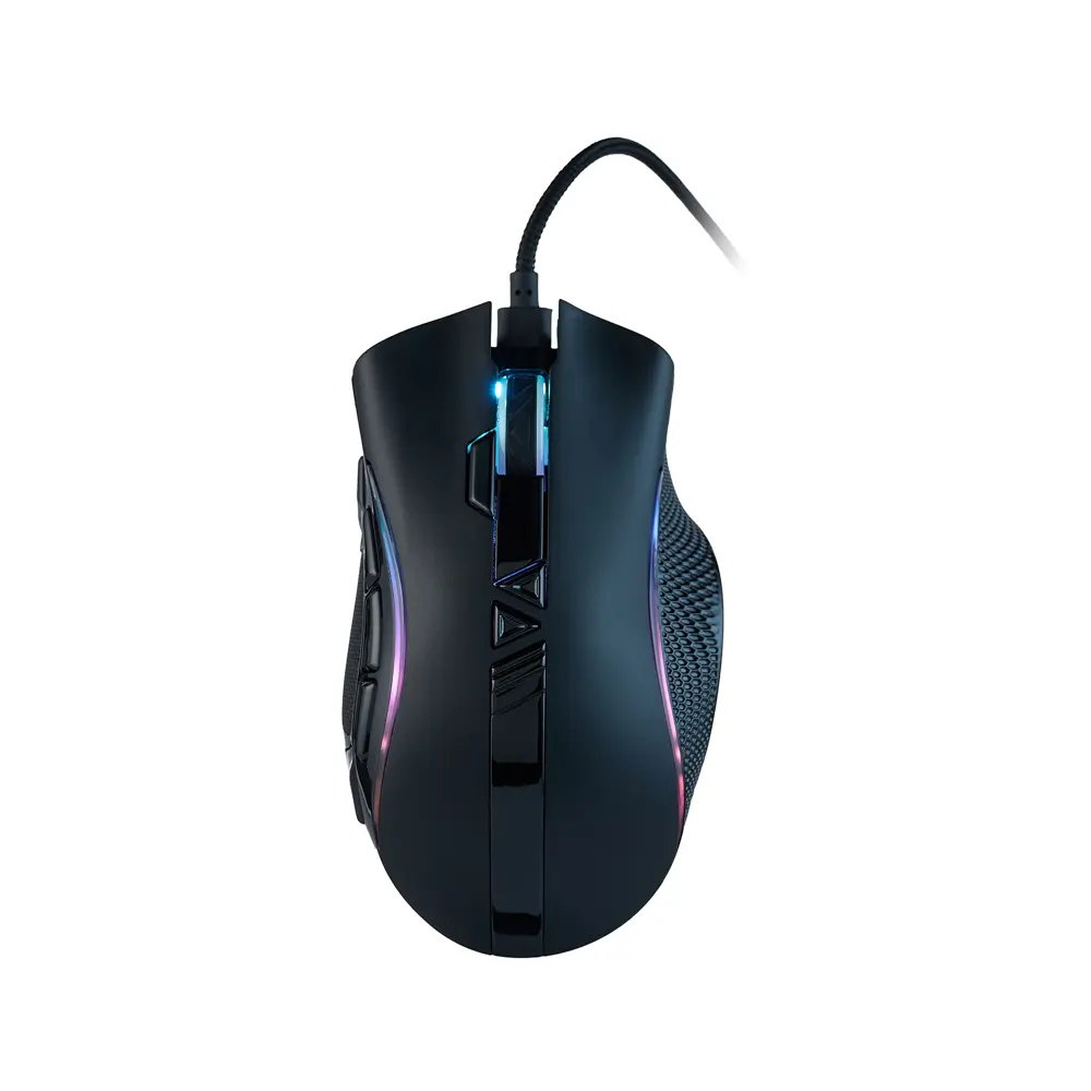 Игровая мышь проводная BY RPG 16000dpi,11D,PMW3389,RGB,220см - #1
