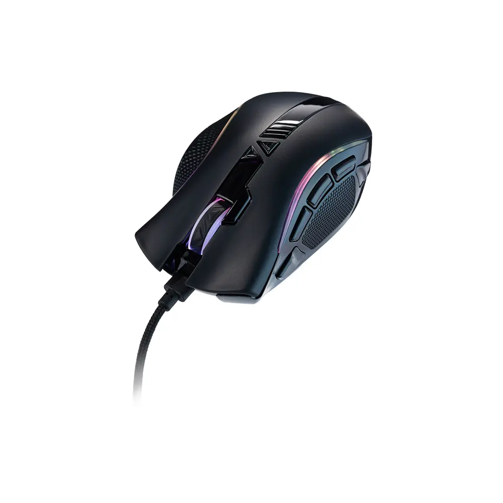 Игровая мышь проводная BY RPG 16000dpi,11D,PMW3389,RGB,220см - #4