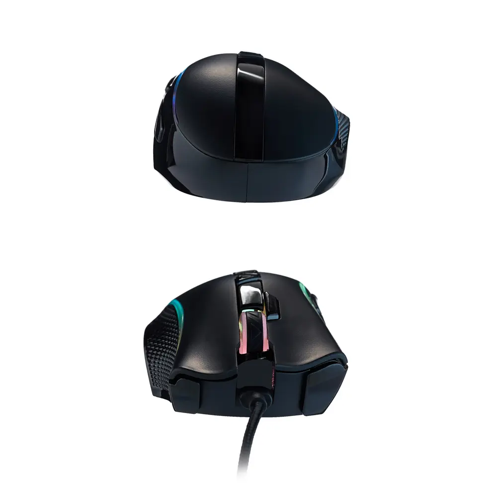 Игровая мышь проводная BY RPG 16000dpi,11D,PMW3389,RGB,220см - #9