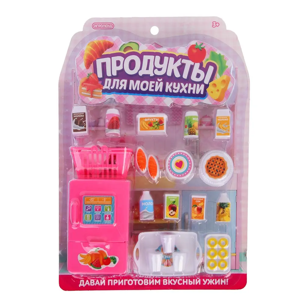 Набор игровой "Продукты для моей кухни", PP, ABS, тм ИГРОЛЕНД - #2