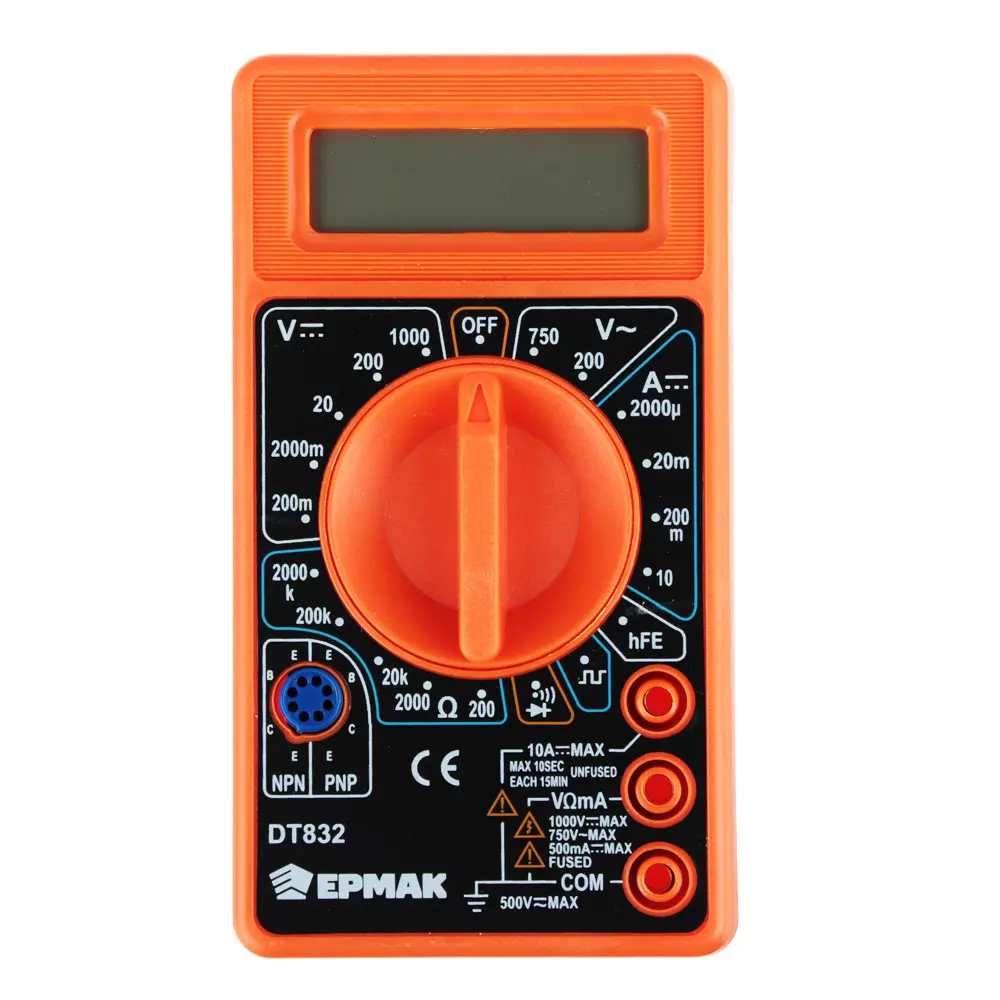 ЕРМАК Мультиметр цифровой DT-832 - #1