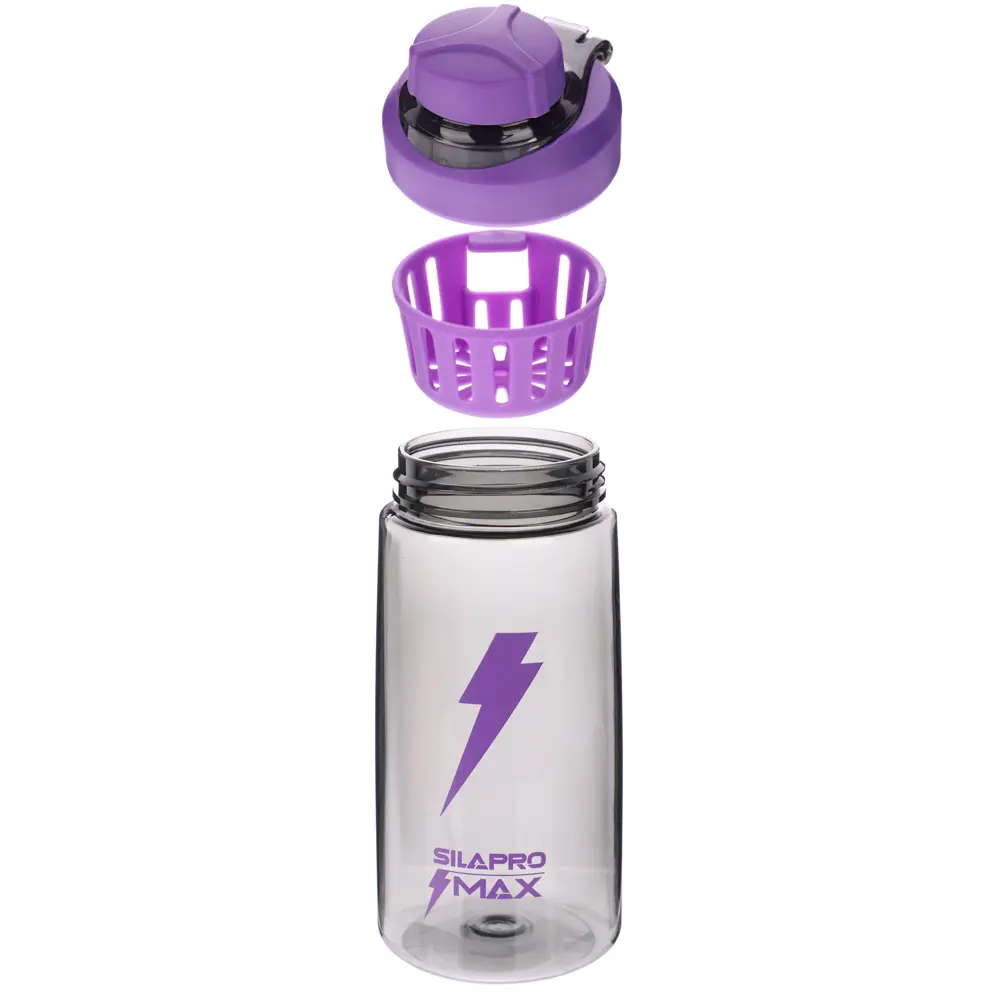 SILAPRO MAX Бутылка спортивная, NEON VIOLET, 550мл, РС - #5