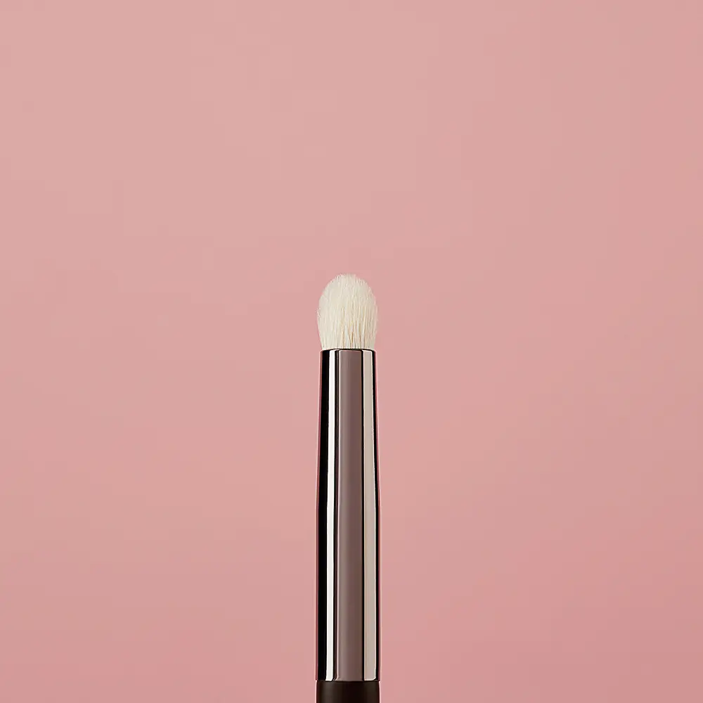 ЮНИLOOK Кисть для растушевки теней бочонок, натуральный ворс, дерево, металл, 15,7см						 - #7