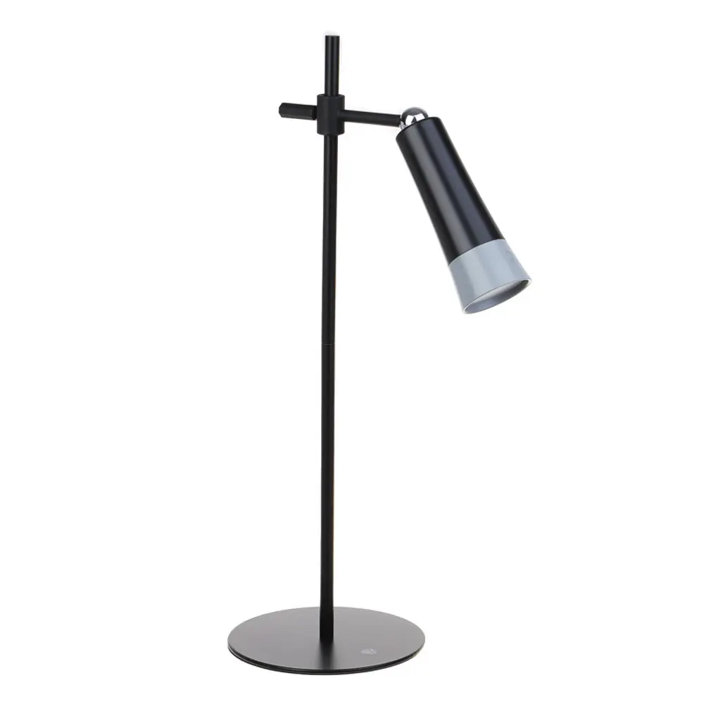 Лампа 3в1 с магнитным креплением BY 12 LED, питание USB, 4Вт, 200Лм, 1200 мАч, зажим, штатив, чёрная - #3