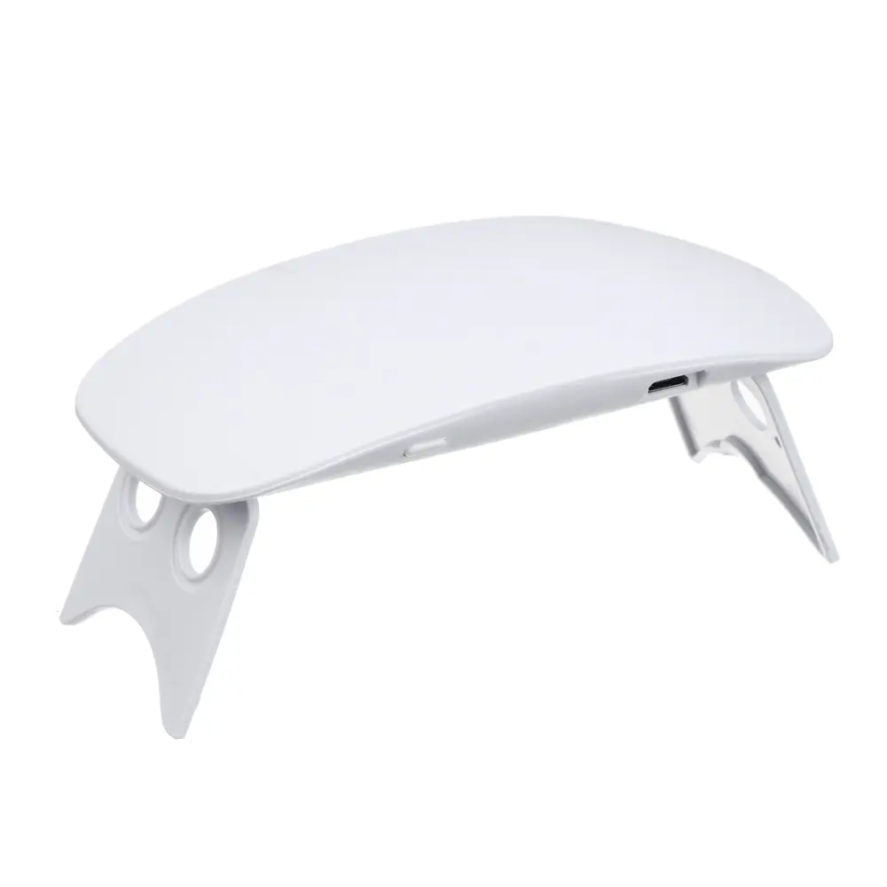 Лампа-мини UV/LED тм ЮL с USB проводом, 13,1х6,7х1,9см, 6W, пластик, белая - #8