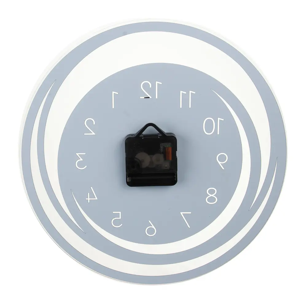 Часы настенные интерьерные, Черное стекло d-30см, 1xAA, LADECOR CHRONO - #3