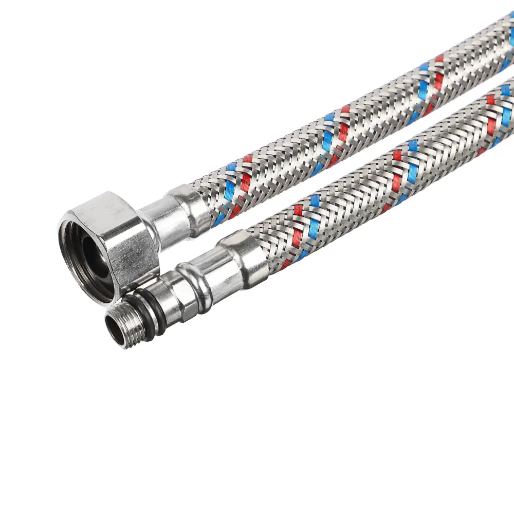 FRESSO Подводка гибкая для смесителя  Г1/2", М10, 60см, 2шт - #3