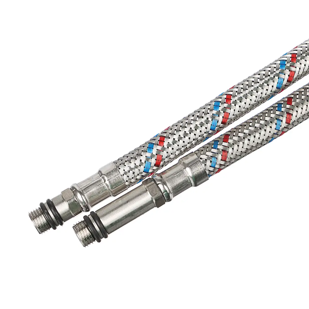 FRESSO Подводка гибкая для смесителя Г1/2", М10, 80см, 2шт - #2