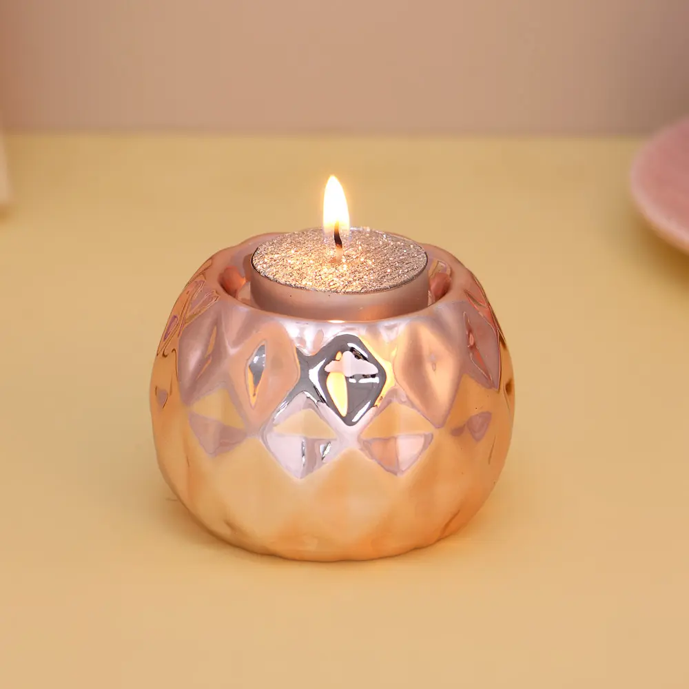 Подсвечник керамический, 7,5х5,2 см, 3 цвета - #5