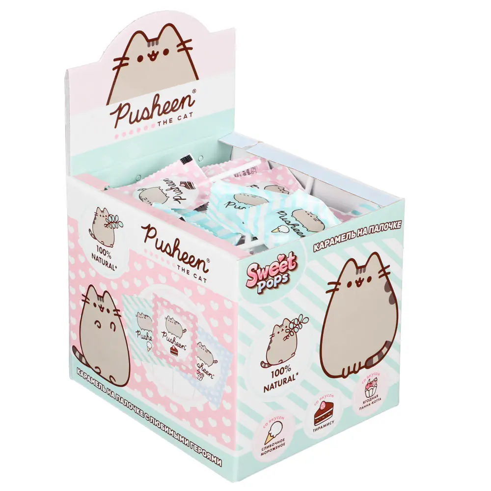 SWEET POPS Карамель круглая на палочке в ассортименте, 10 г. - #5