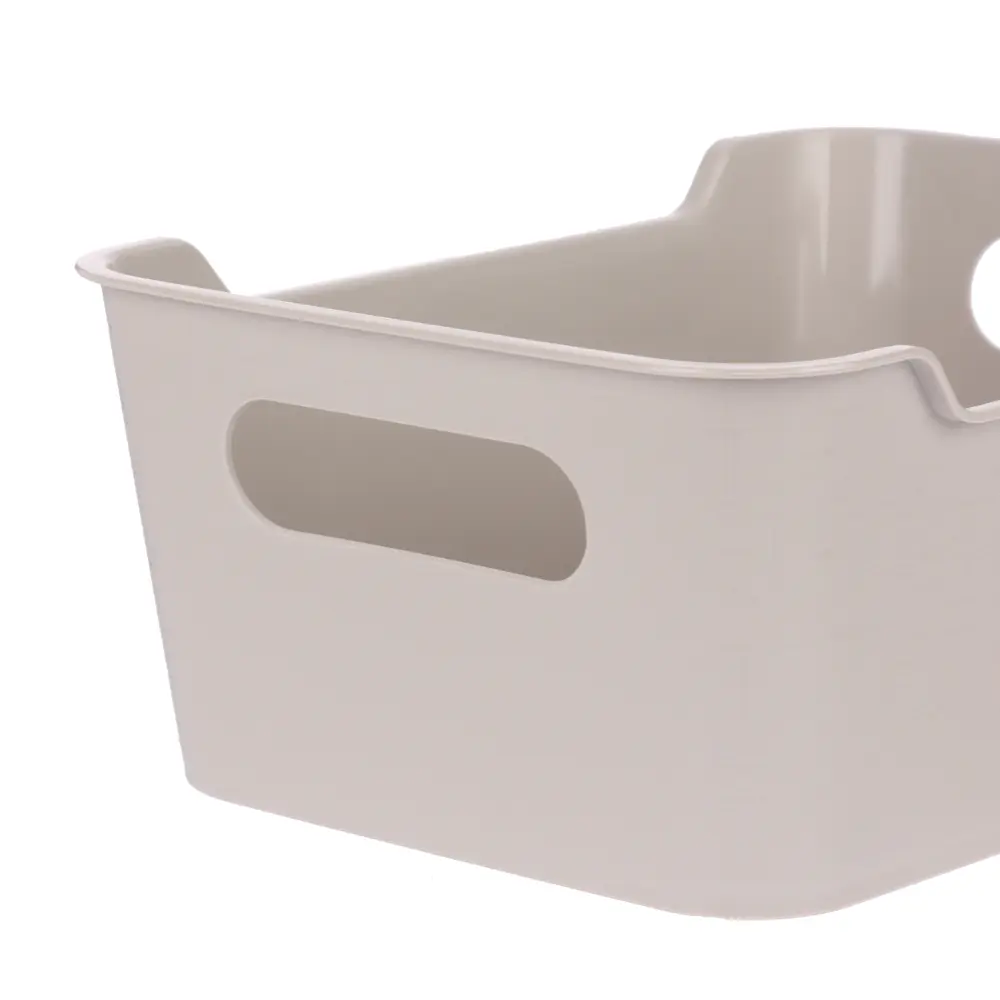 Корзинка универсальная "Mango" 2,4л. 230х160х90мм (светло-серый) - #2