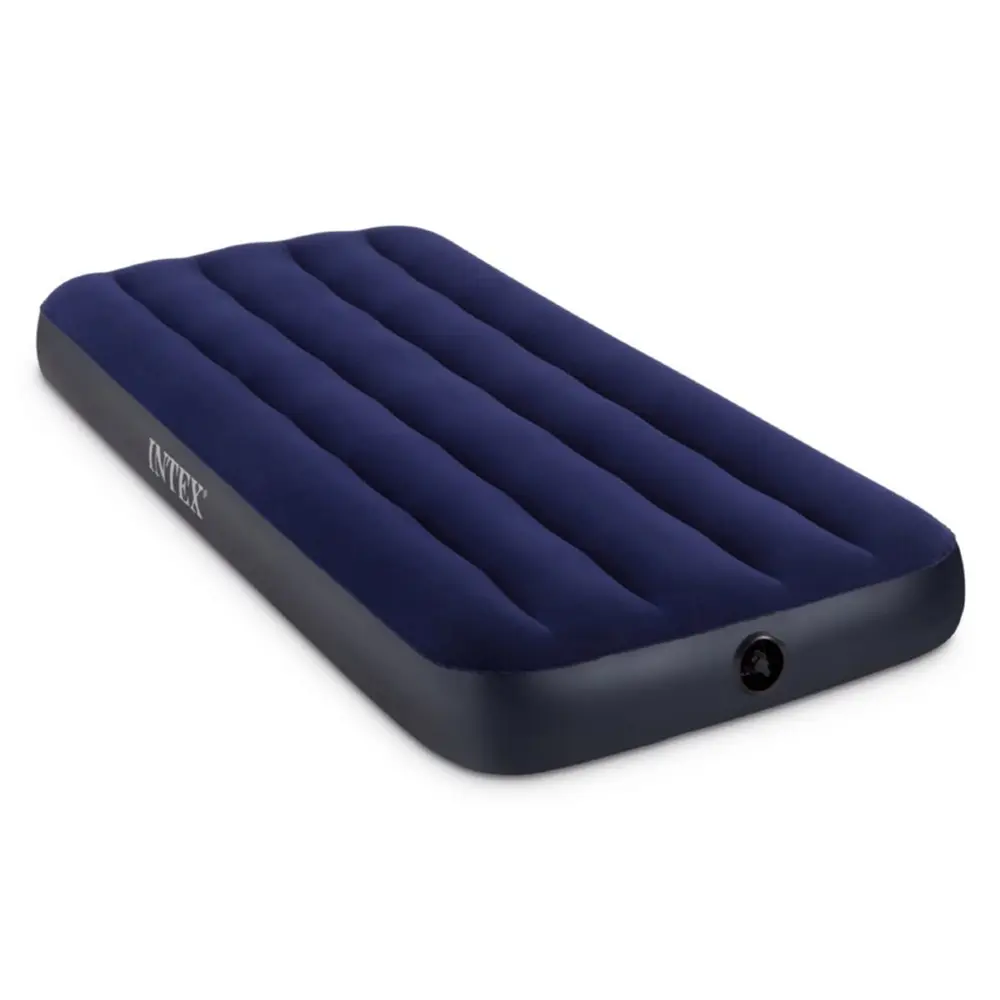 INTEX Матрас надувной CLASSIC DOWNY, с технологией ФАЙБЕР-ТЭК, 191х76x25см, до 136кг, 64756 - #1