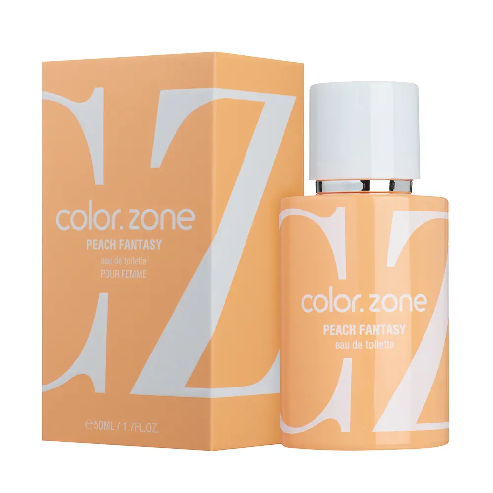 Туалетная вода женская тм UNIQUE color.zone Peach Fantasy, 50 мл - #1