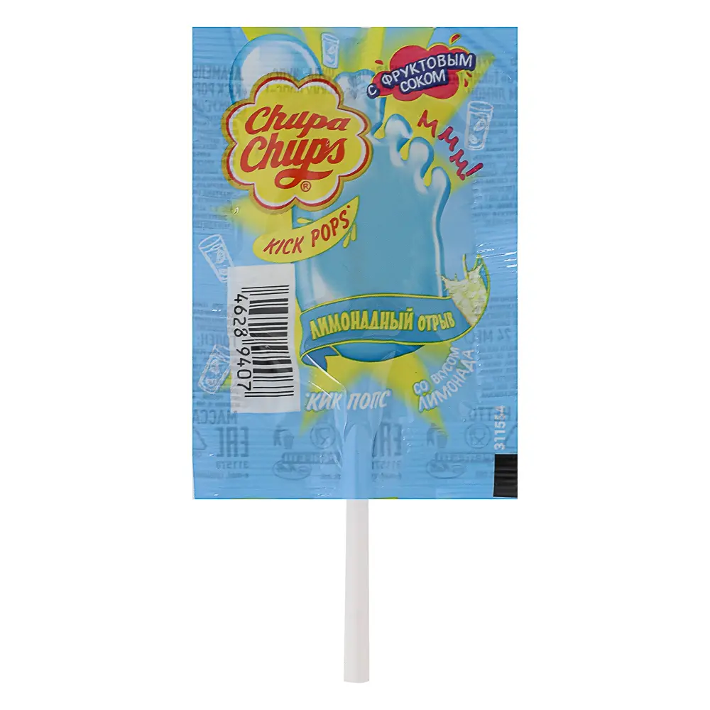 Карамель Chupa Chups Kick Pops, 9 г - #12