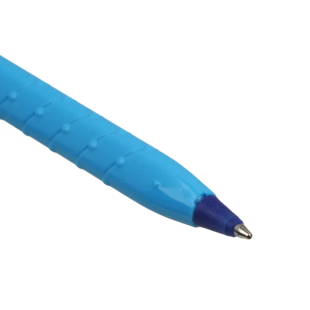 Ручка шариковая ClipStudio синяя, наконечник 0,7 мм, трехгранный корпус, 4 цвета - #4