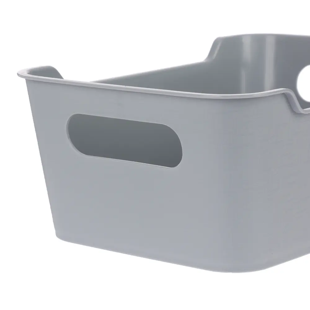 Корзинка универсальная "Mango" 2,4л. 230х160х90мм (серый) - #2