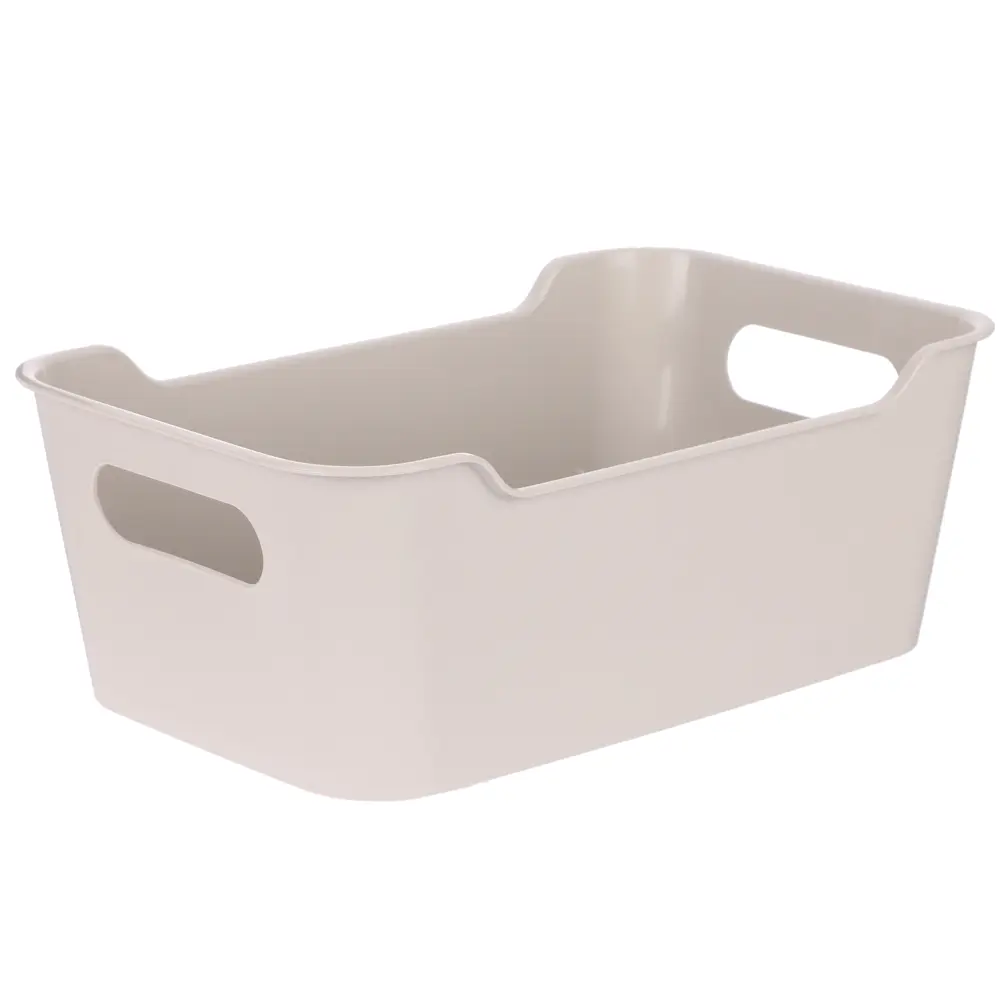 Корзинка универсальная "Mango" 4,1л. 290х180х105мм (светло-серый) - #1