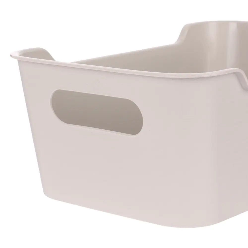 Корзинка универсальная "Mango" 4,1л. 290х180х105мм (светло-серый) - #2