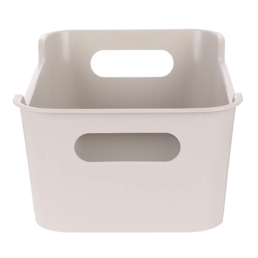Корзинка универсальная "Mango" 4,1л. 290х180х105мм (светло-серый) - #3
