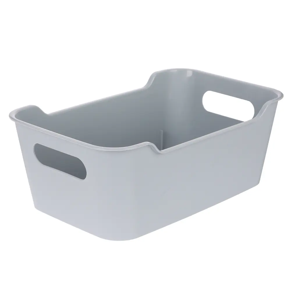 Корзинка универсальная "Mango" 4,1л. 290х180х105мм (серый) - #1