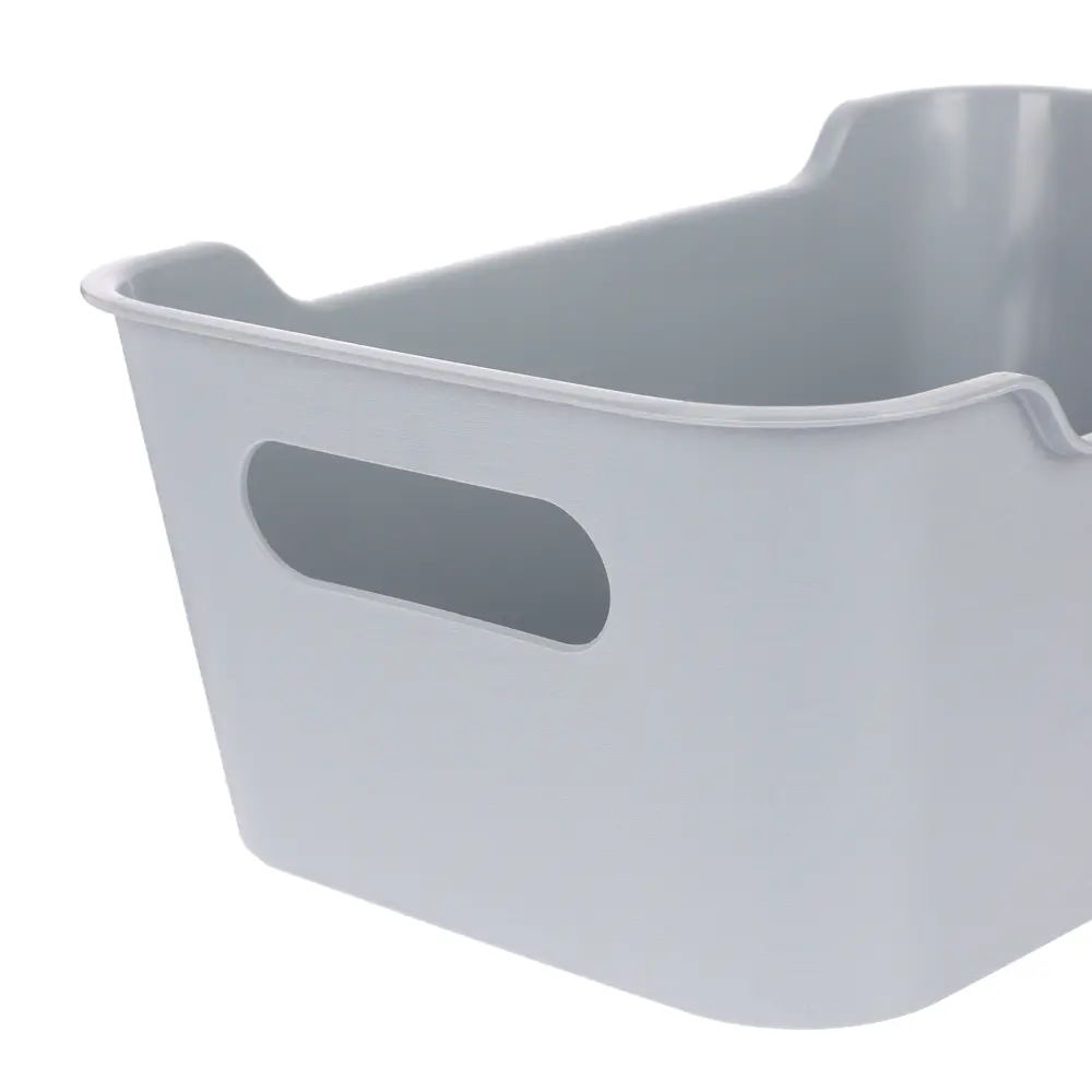 Корзинка универсальная "Mango" 4,1л. 290х180х105мм (серый) - #2