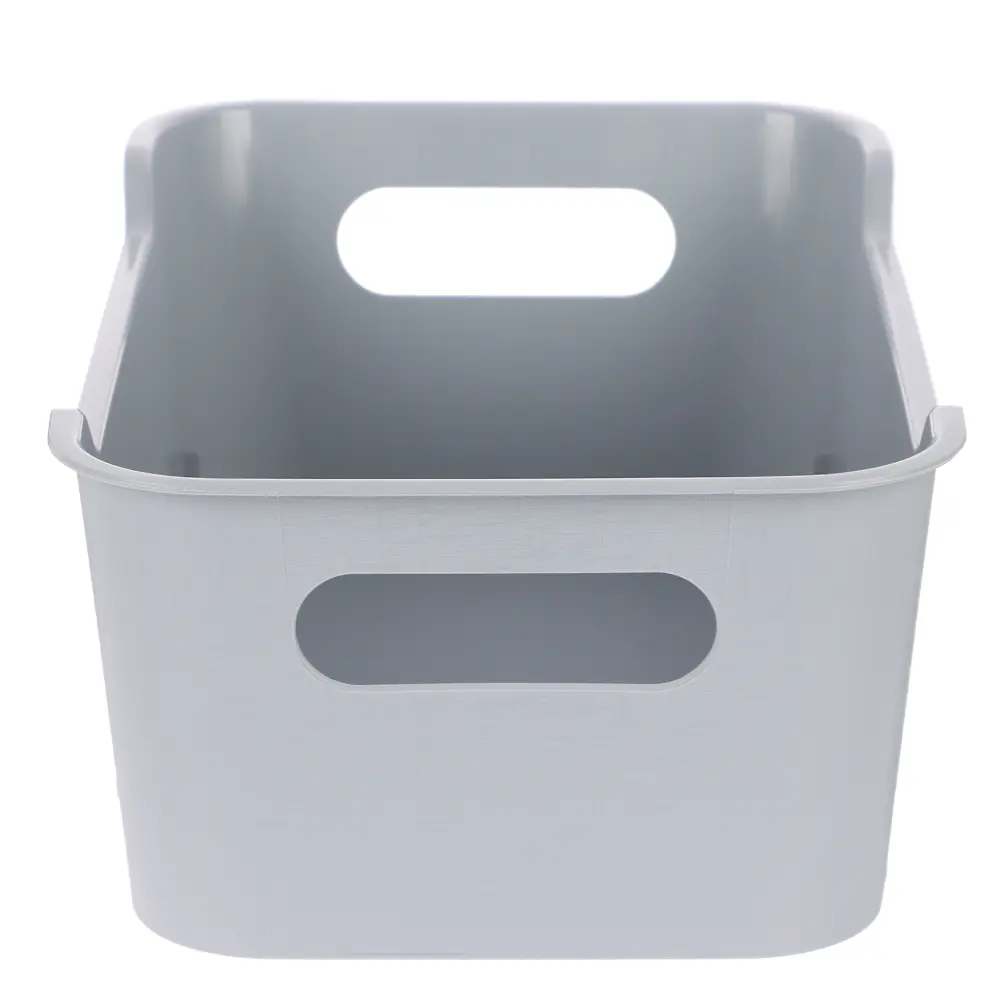 Корзинка универсальная "Mango" 4,1л. 290х180х105мм (серый) - #4