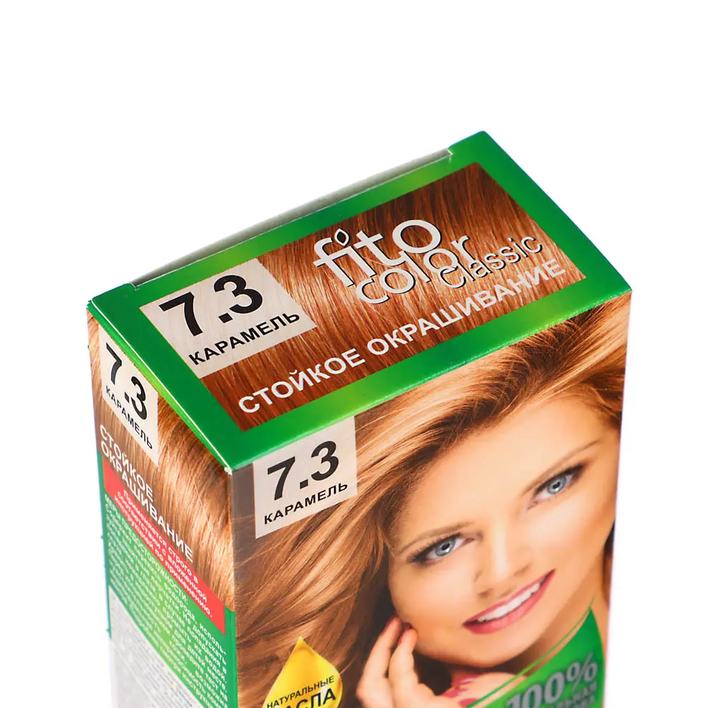 Краска для волос FITO COLOR Classic, 115 мл, тон 7.3 карамель - #2