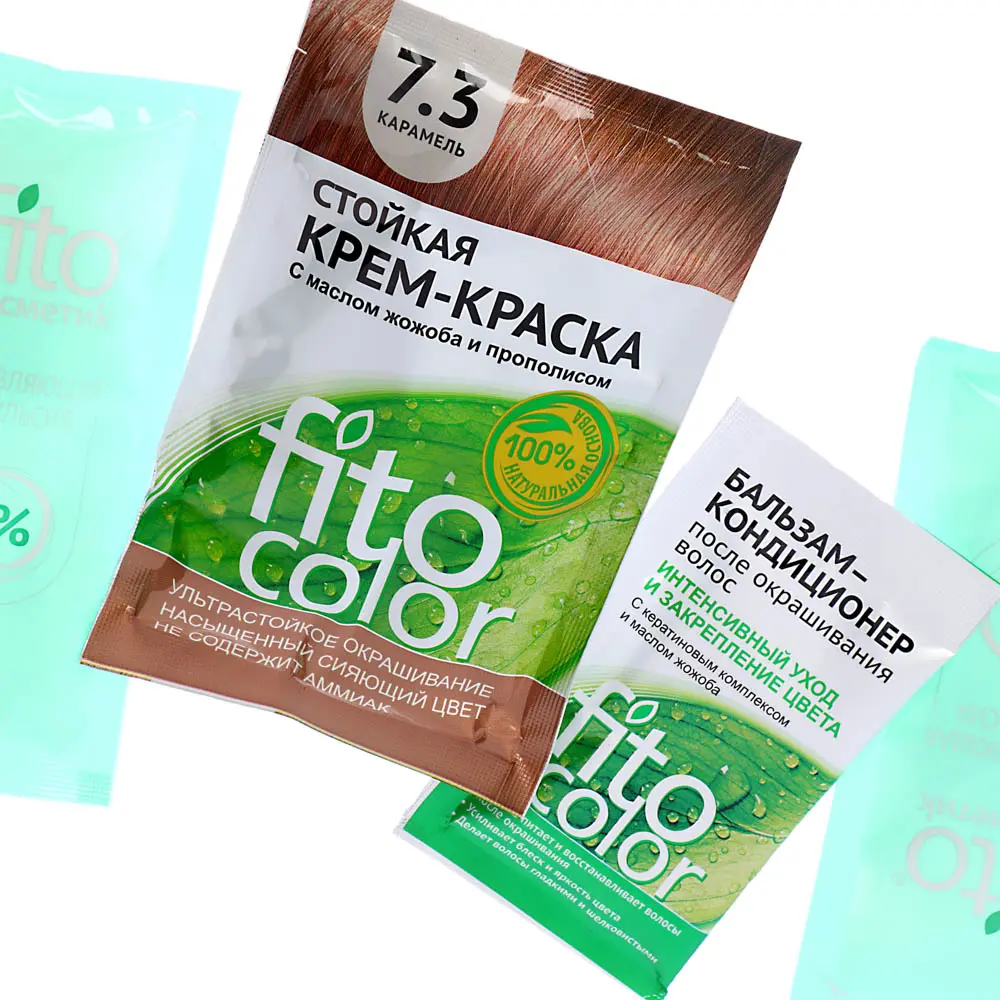 Краска для волос FITO COLOR Classic, 115 мл, тон 7.3 карамель - #3