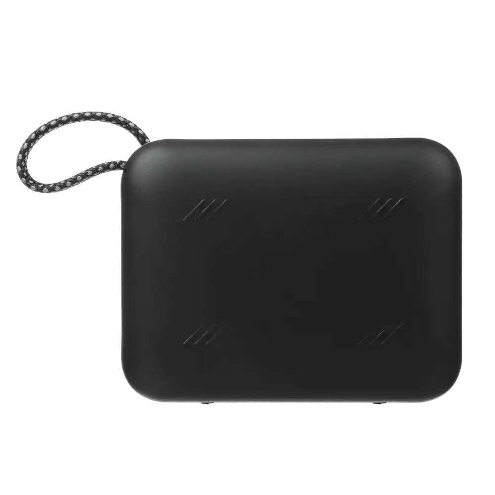 Колонка беспроводная BY WaveX, 8 Вт, 1000мАч,Type-C, microSD, BT5.3, IPX7,ВШГ 10x12x4см, черный - #9