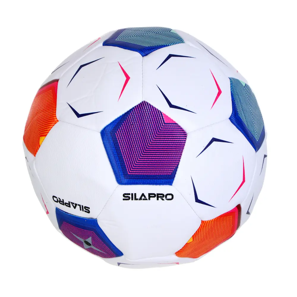 SILAPRO Мяч футбольный, 3сл., р.5 22см, PU 4.2мм, 420г (+-10%) - #1