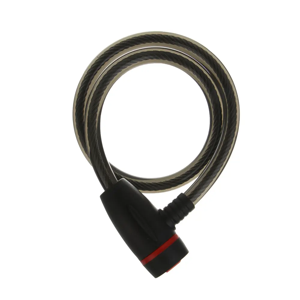 Замок велосипедный тм BY SPORT, противоугонный, тросовый, 680х11,5мм, металл, пластик, 3 цвета - #7