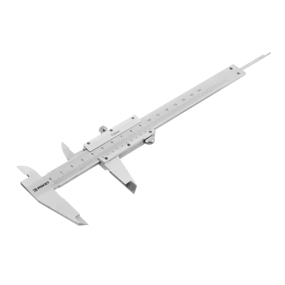РОКОТ Штангенциркуль стальной 150мм, ШЦ-I-150-0,02-1 - #1