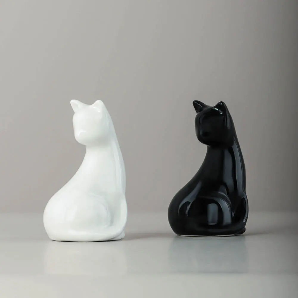 Набор фигурок декоративных тм LADECOR "Кошки", 10 см, 2 шт, керамика - #1