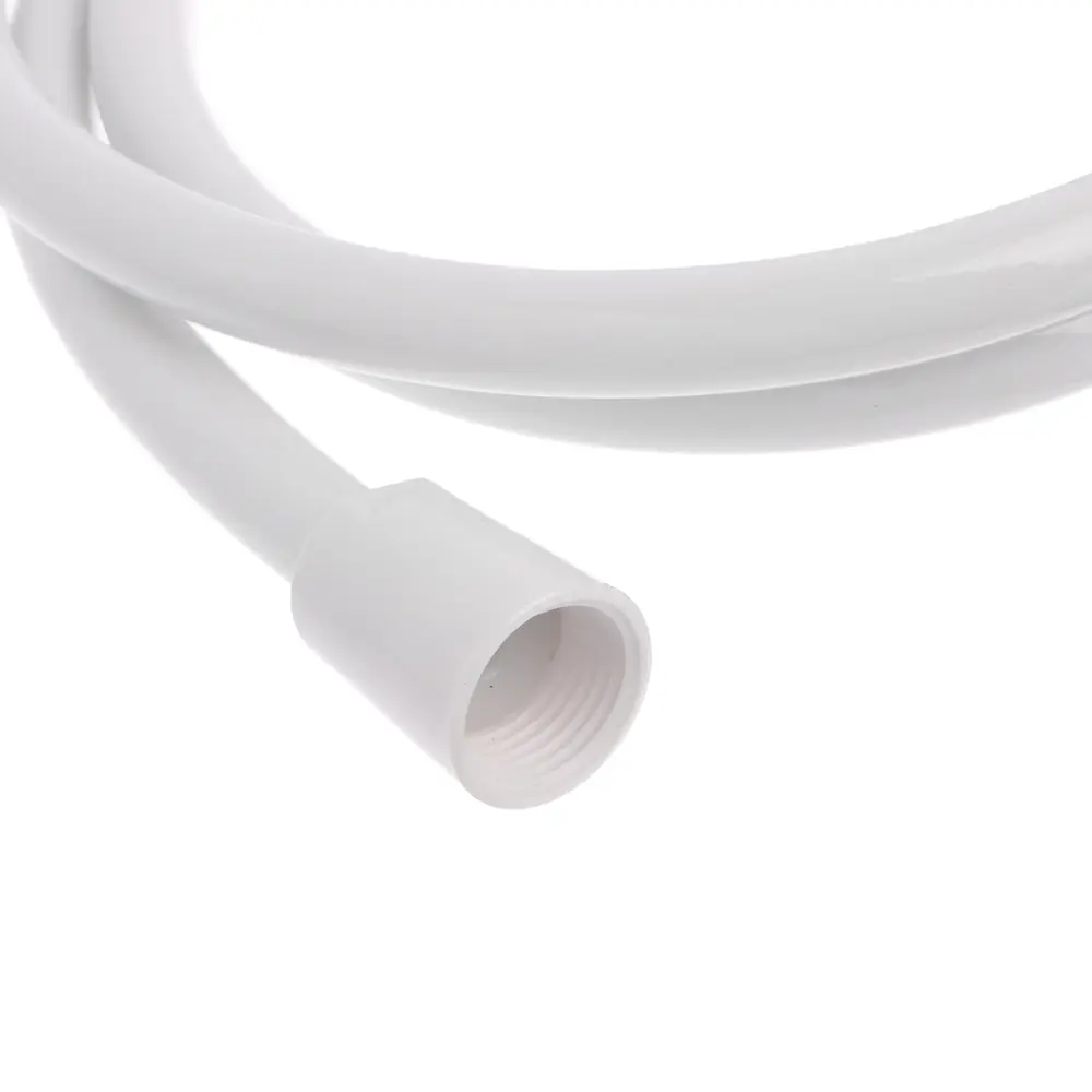Шланг для душа, 150см, 1/2"(Имп)-1/2"(Имп), ПВХ, пластик, белый - #2