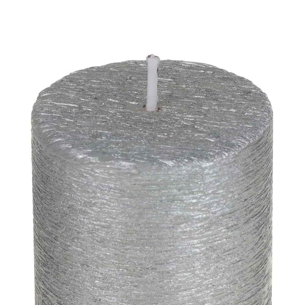 Свеча столбик тм LADECOR 5x7,5 см, с патиной, парафин, 2 цвета - #4