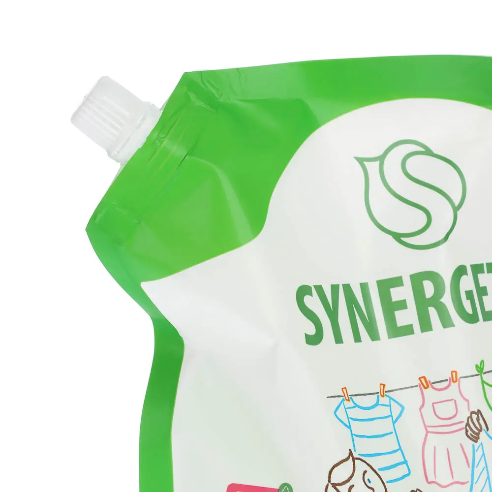 Гель для стирки SYNERGETIC концентрированный гипоаллергенный 2в1 c пятновыводителем, 1,5л - #1