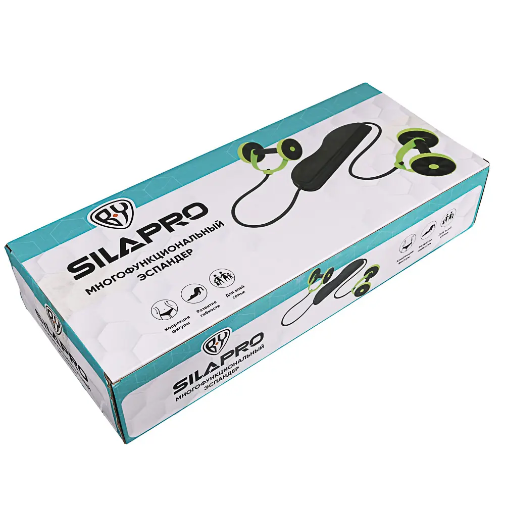 SILAPRO BY Эспандер многофункциональный 42см, пластик, латекс - #5