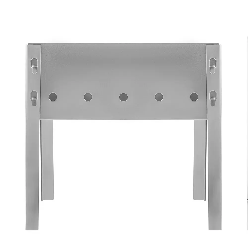 Мангал сборный "Эконом" тм GRILLBOOM, сталь 0,4мм, 35*25*35 см, с шампурами - #5