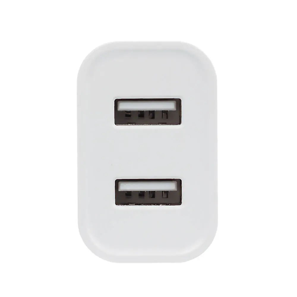 Сетевое зарядное устройство BY Double 10Вт, 2xUSB, 2А, 5В,110-240В, 50-60Гц, пластик белый - #6