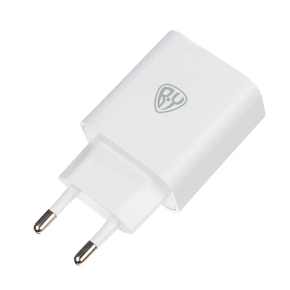 Сетевое зарядное устройство BY Double 10Вт, 2xUSB, 2А, 5В,110-240В, 50-60Гц, пластик белый - #7