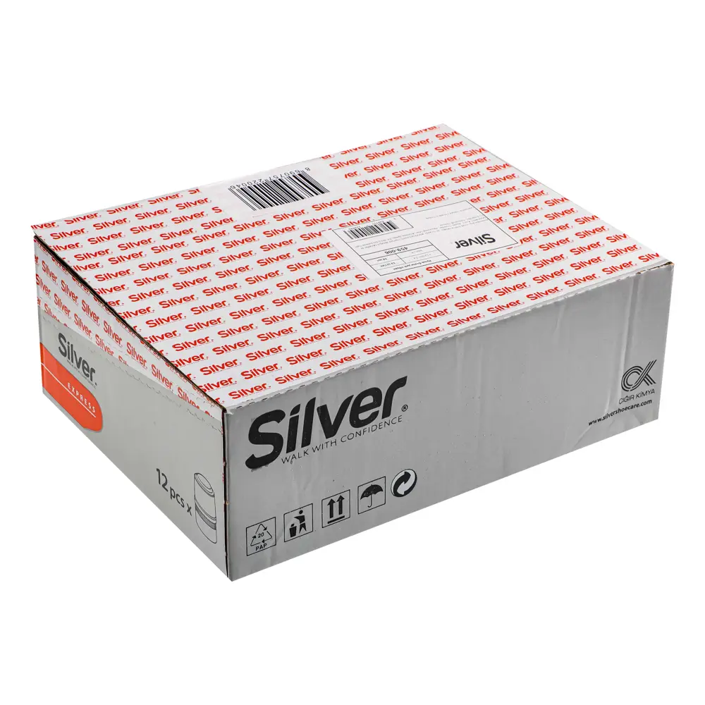 SILVER Крем-блеск для обуви, 50 мл, белый, KS2001-04 - #4