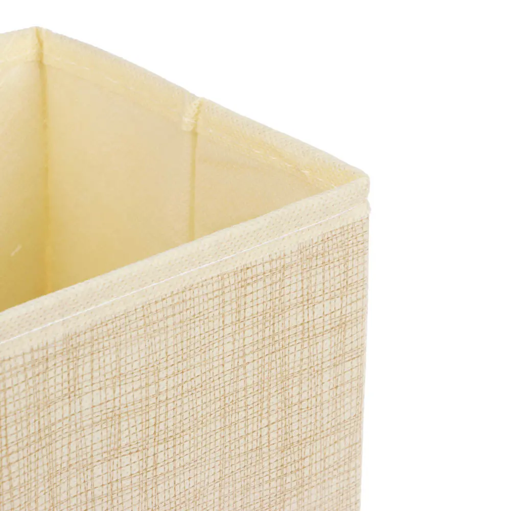 Кофр для хранения тм VETTA Лайн, 14x14x13см, полипропилен, цвет бежевый - #3